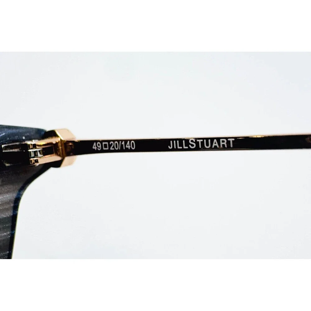 Jill Stuart Eyeglasses Womens Gray JS420 492C Round Full Rim 49-20-140